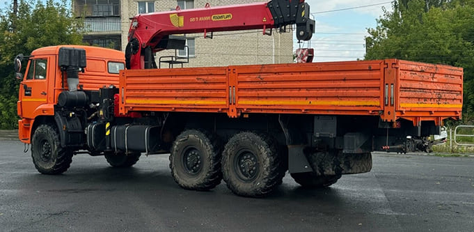Ремонт грузовых машин KamAz 43118 - фото №1