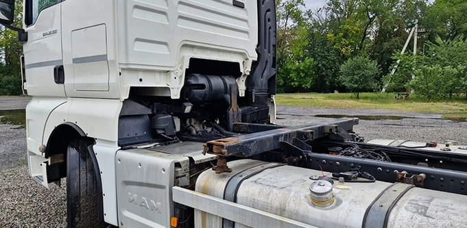 Ремонт грузовых машин MAN TGX - фото №2