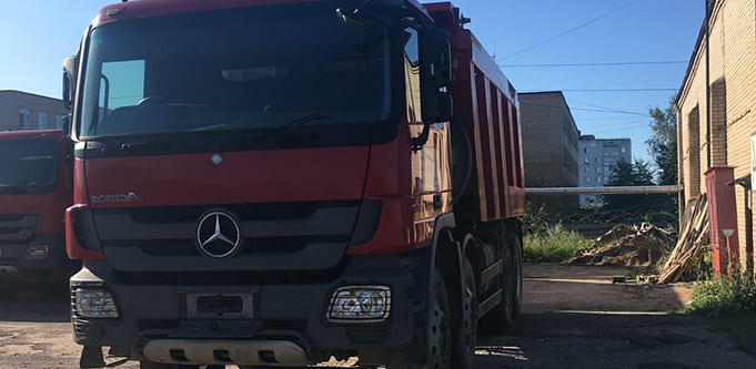Ремонт грузовых машин Mercedes Actros - фото №6