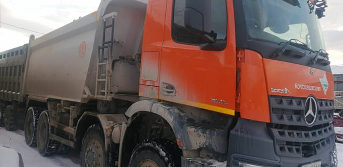 Ремонт грузовых машин Mercedes Antos - фото №2