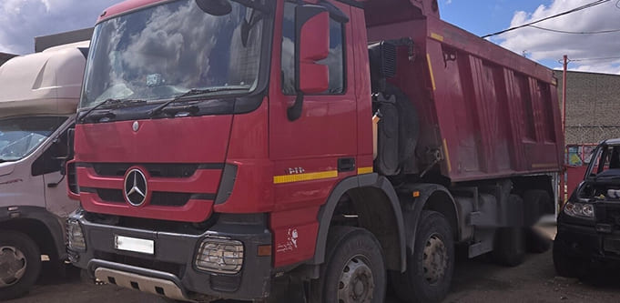 Ремонт грузовых машин Mercedes Antos - фото №3