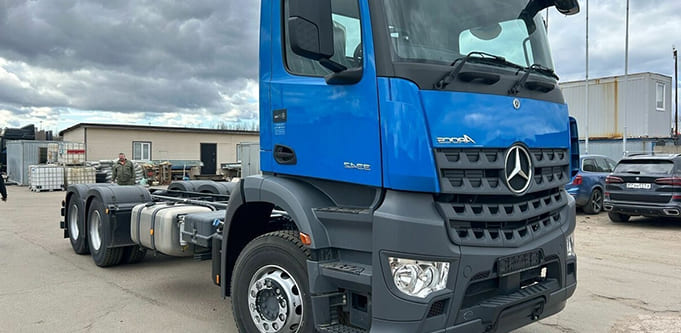 Ремонт грузовых машин Mercedes Arox - фото №6