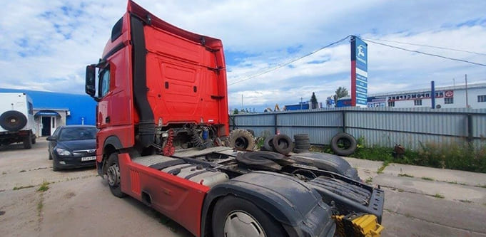Ремонт грузовых машин Mercedes Axor - фото №2