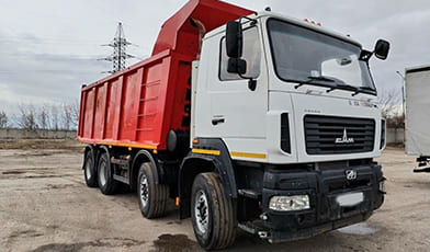 Замена масла двигателя грузовика - фото №6