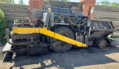 Ремонт асфальтоукладчиков - фото №1
