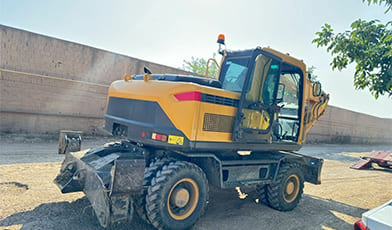 Ремонт колесных экскаваторов - фото №10